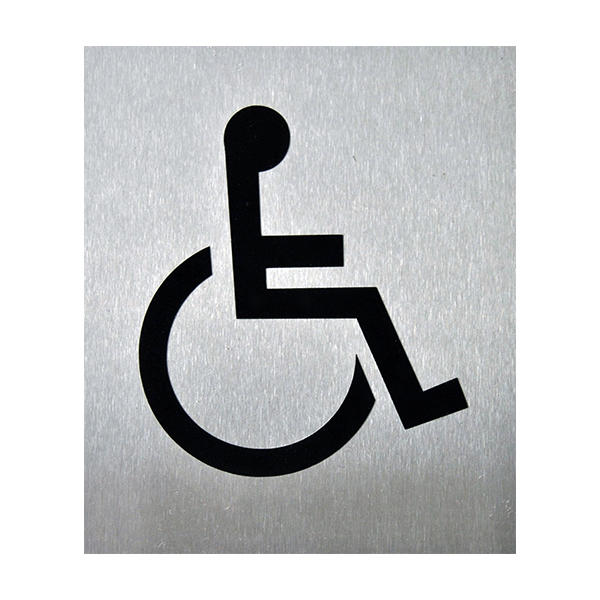 HANDICAPPED WC SIGNAL PICTOGRAPH