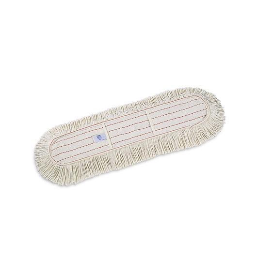 MIDDLE COTTON DUST MOP HEAD 100 CM WITH POCKETS