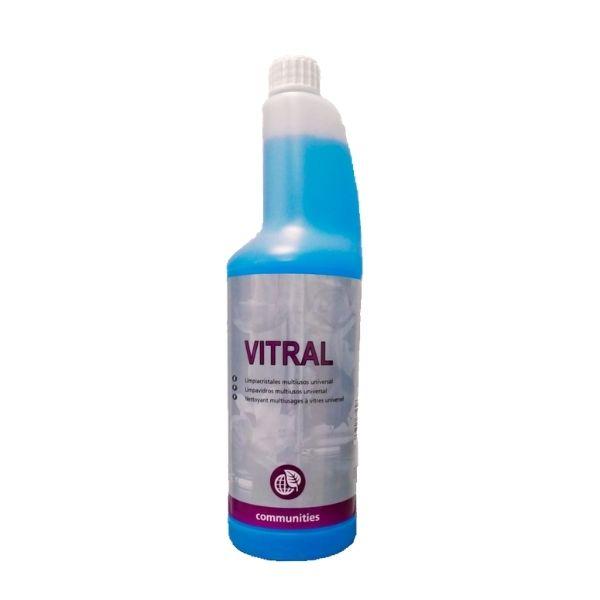 SPRAY LIMPA VIDROS QUIMIDEX VITRAL 1L