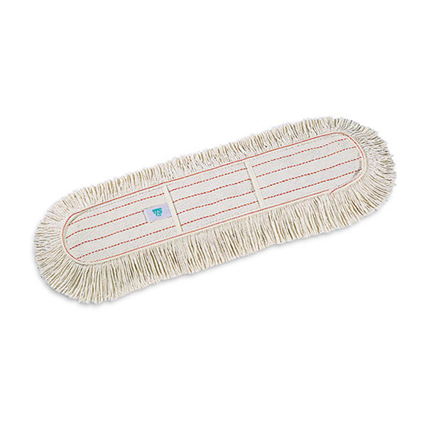 MIDDLE COTTON DUST MOP HEAD 80 CM WITH POCKETS