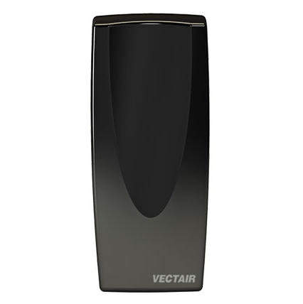 BLACK V-AIR SOLID AIR FRESHENER DISPENSER