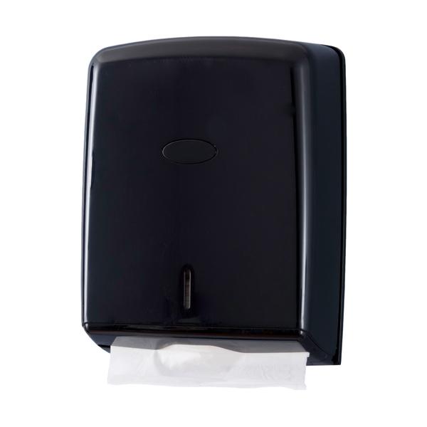 Z-FOLD TOWEL DISPENSER SMART BLACK ABS