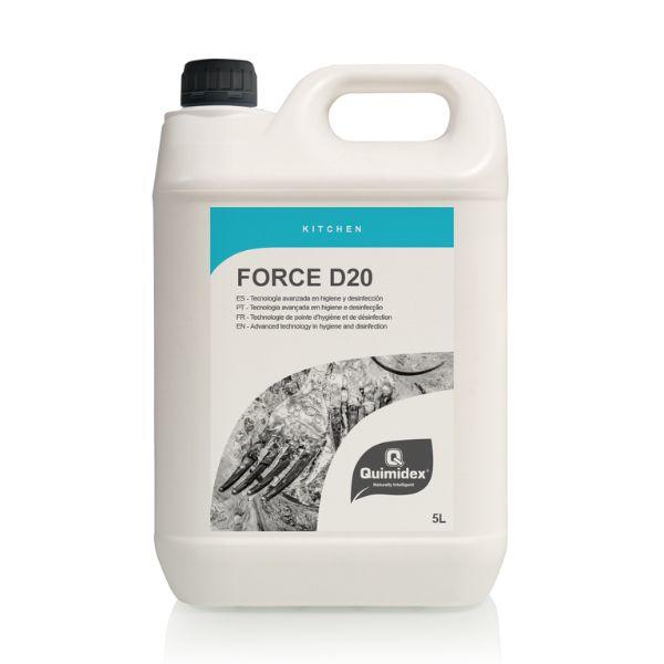 DESENGORDURANTE MULTIUSOS QUIMIDEX FORCE D20 5L