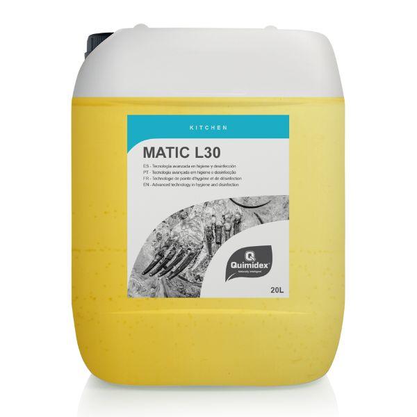 DETERGENTE MÁQUINA LOUÇA QUIMIDEX MATIC L30 20L