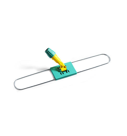 JOINTED METAL DUST MOP FRAME CM60 W/PL.PLATE&SUPP.