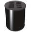 CUBO TRISELECTIVO 40L NEGRO