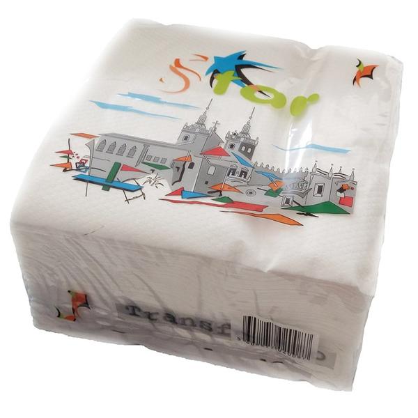 GUARDANAPO BRANCO 1F 33X33 3000UNI STAR