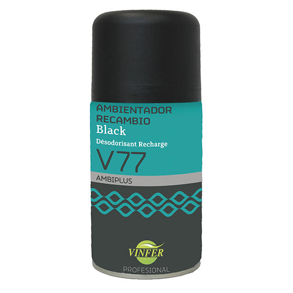 RECARGA AMBIENTADOR PROFISSIONAL SPRAY V77 BLACK