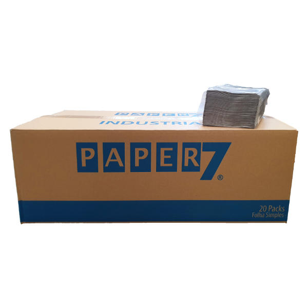 TOALHA DE MÃOS RECICLADA 20X21 2600 UNI. PAPER7 KOOL
