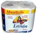 ROLO DE COZINHA PASTA 2F 52M 18UNI LEVIÁN